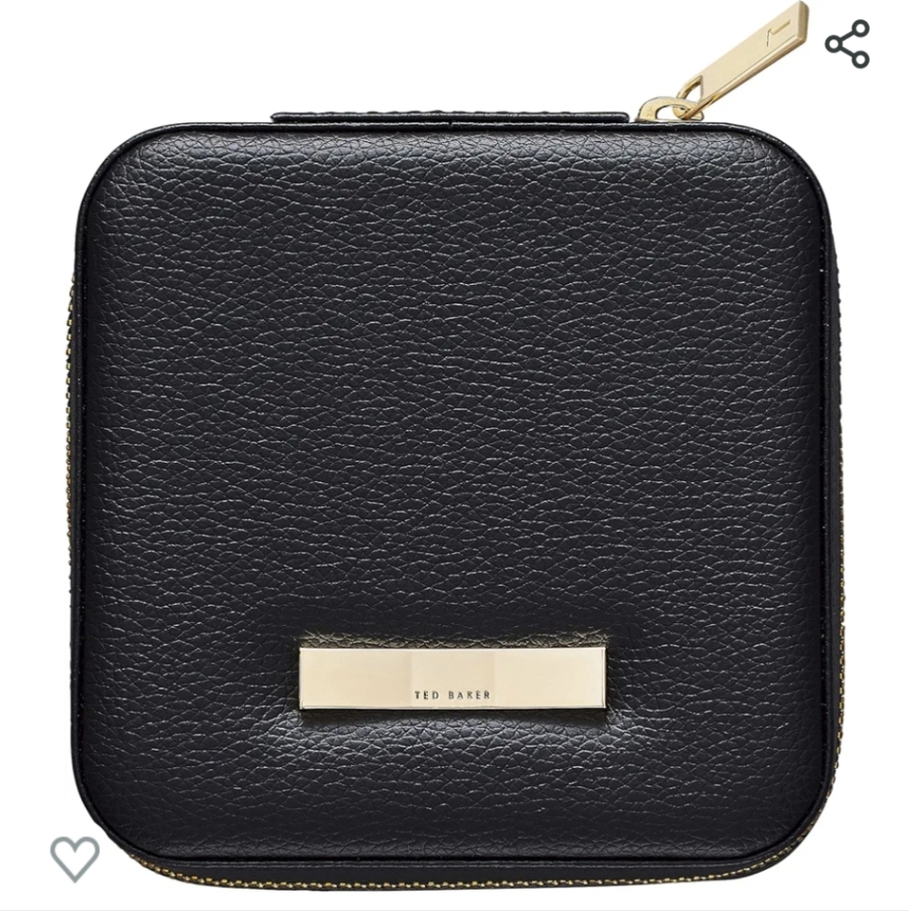 Ted Baker Jewelry Case Black NWT
